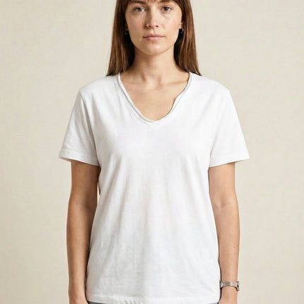 Basic V-Neck Cotton
