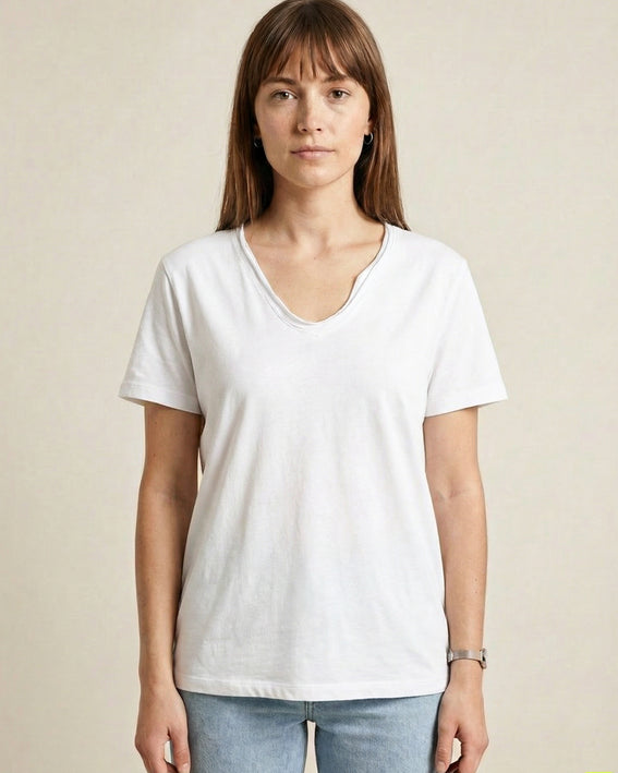 Basic V-Neck Cotton