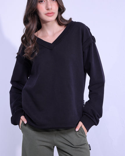 V-Neck SweatShirt