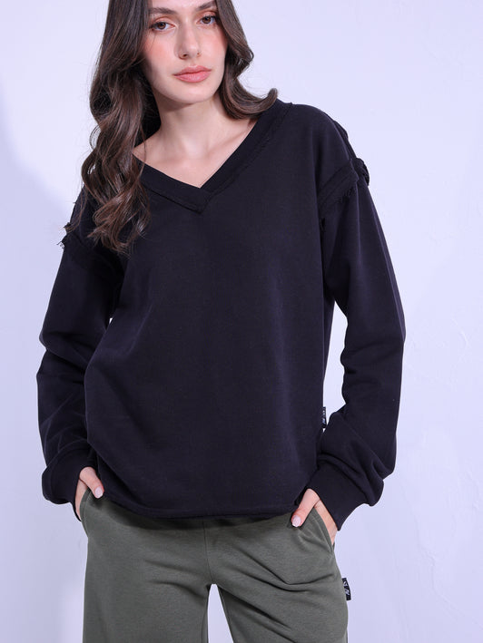 V-Neck SweatShirt