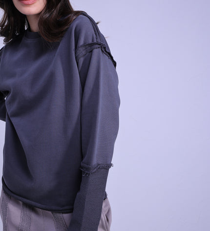 Cotton Round Neck Sweatshirt