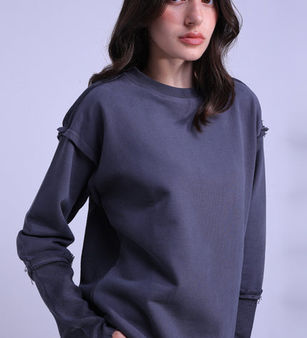 Round Neck Sweatshirt