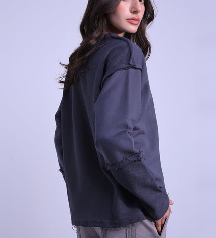 Round Neck Sweatshirt