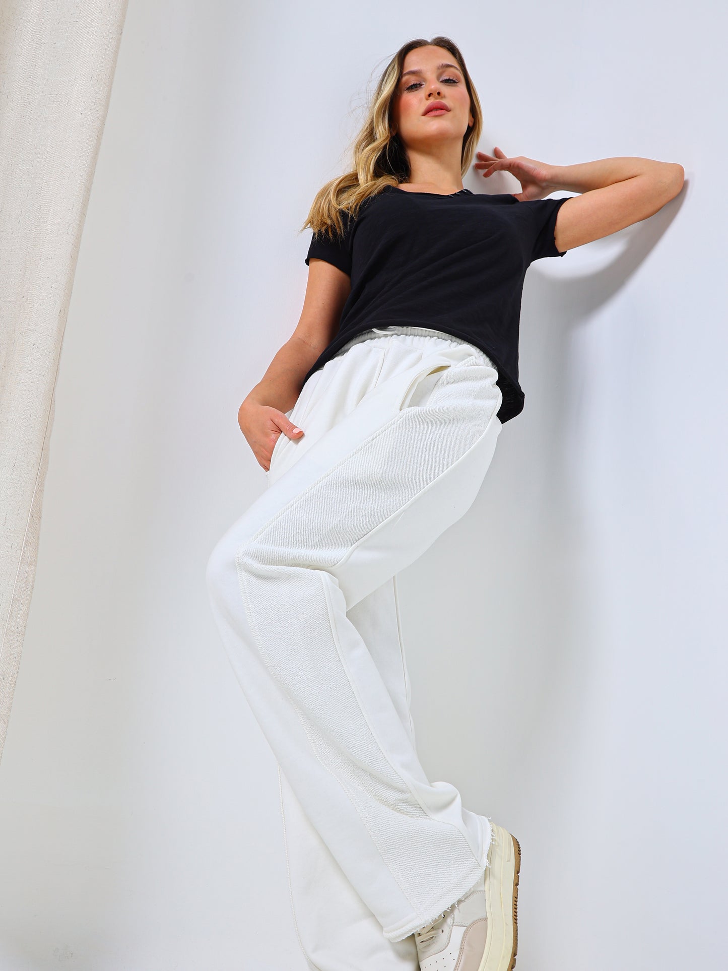 Raw Side Pants