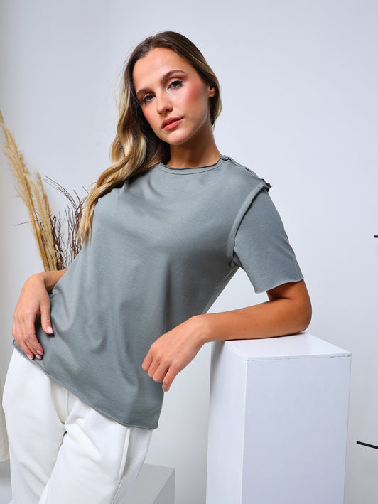 Raw Back Line T-Shirt