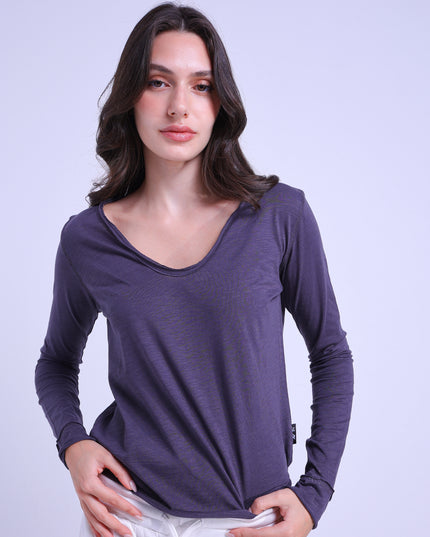 Basic V Long-Sleeves