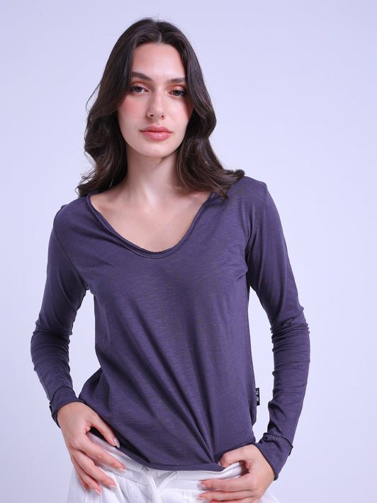 Basic V Long-Sleeves