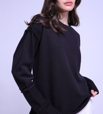 Round Neck Sweatshirt