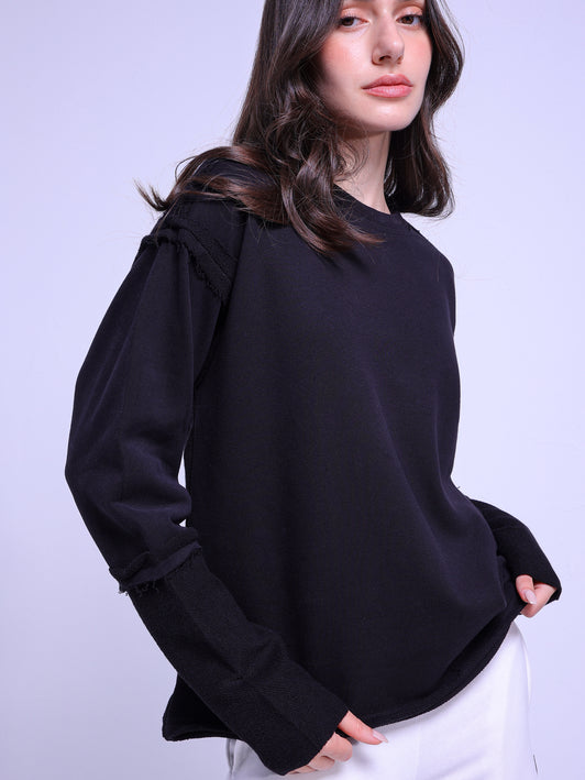 Round Neck Sweatshirt