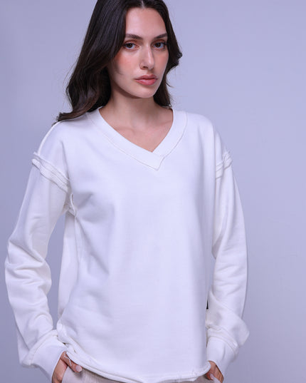 V-Neck SweatShirt