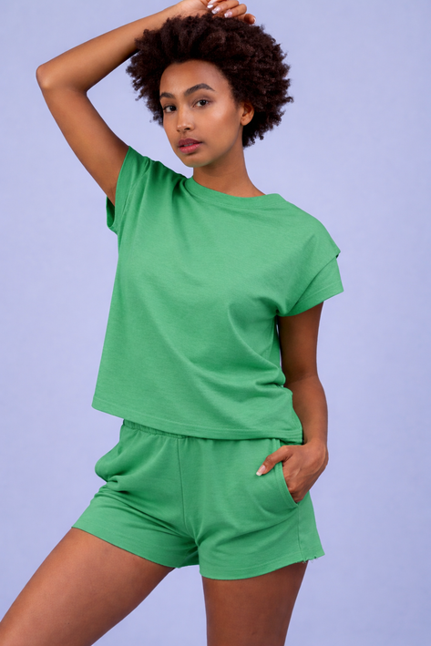 One Size Cap Sleeve T-Shirt