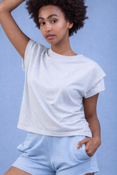 One Size Cap Sleeve T-Shirt