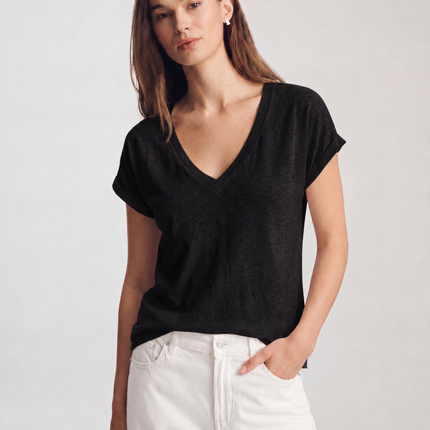 Deep V-Neck Top