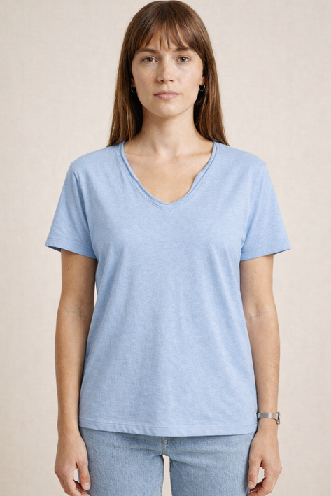 Basic V-Neck Cotton