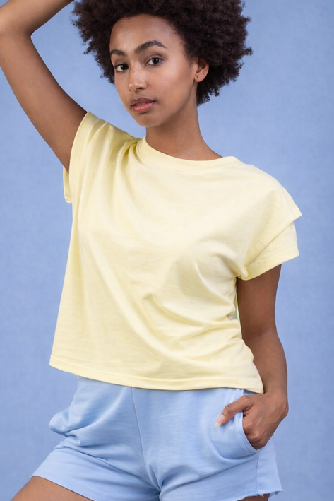 One Size Cap Sleeve T-Shirt