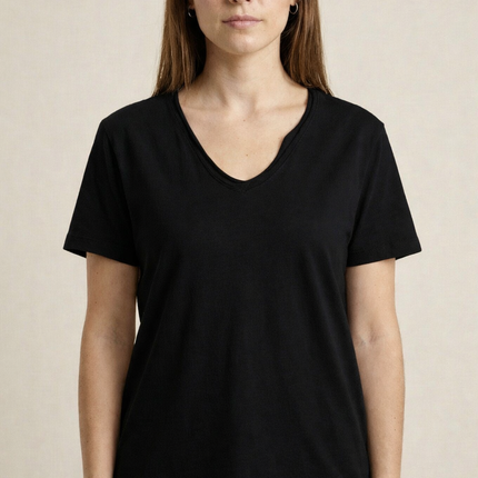 Basic V-Neck Cotton