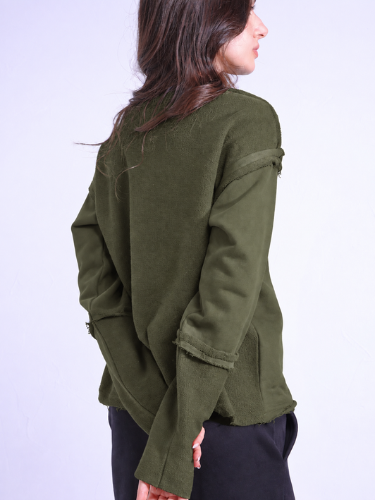 Cotton Round Neck Sweatshirt