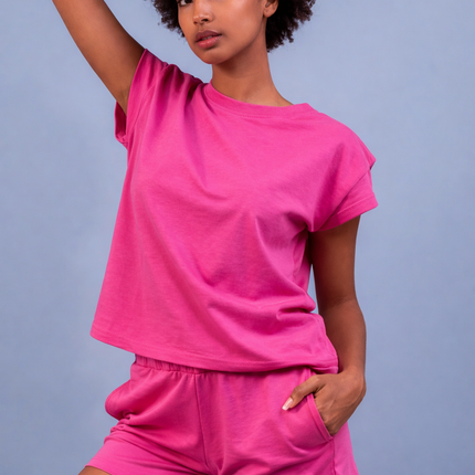 One Size Cap Sleeve T-Shirt