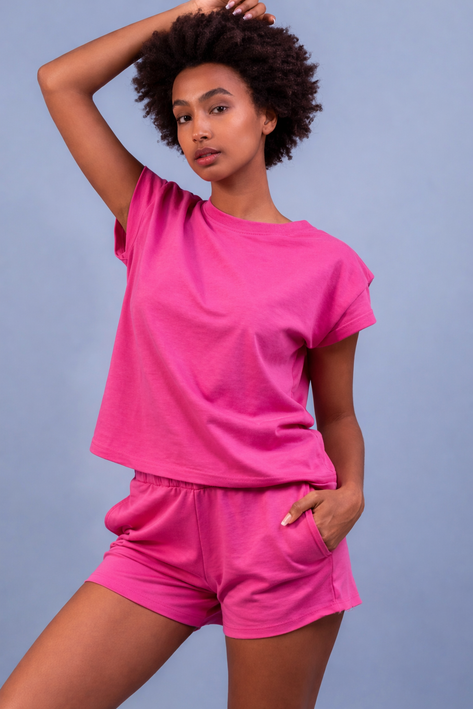 One Size Cap Sleeve T-Shirt