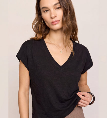 Deep V-Neck Top
