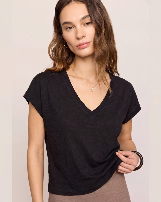 Deep V-Neck Top