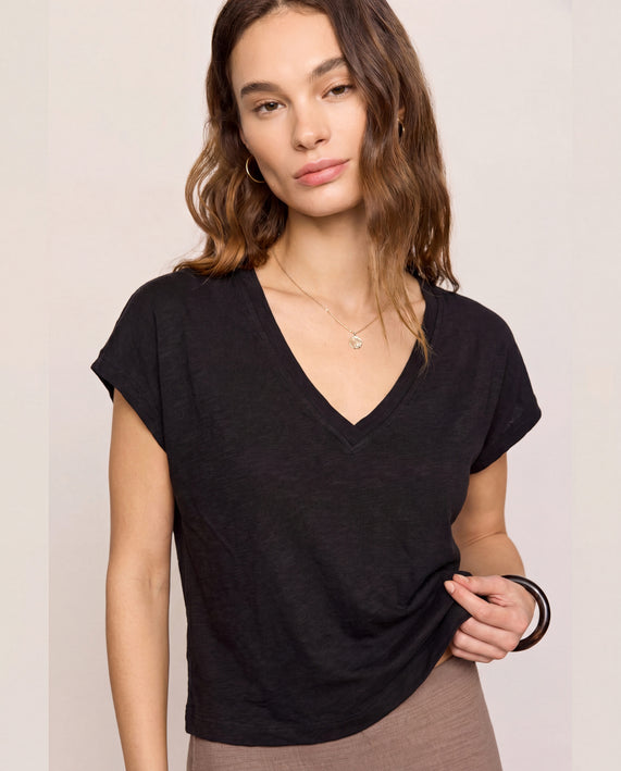 Deep V-Neck Top