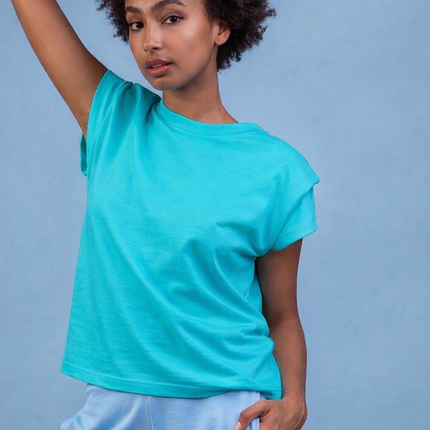 One Size Cap Sleeve T-Shirt