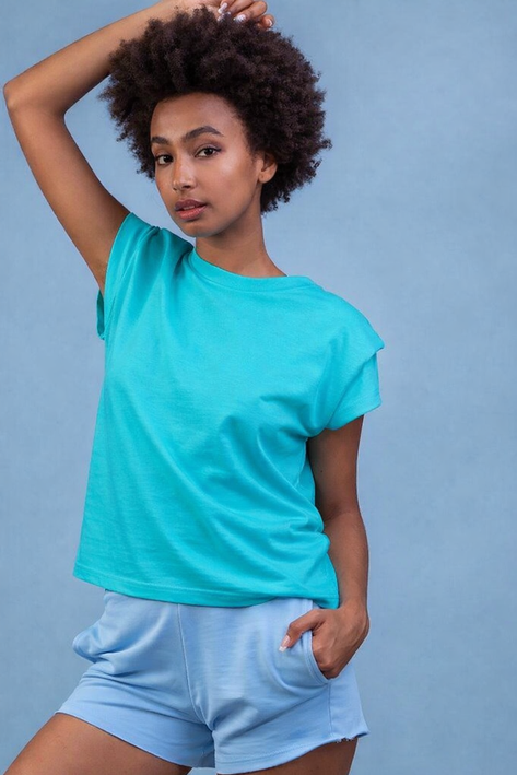 One Size Cap Sleeve T-Shirt