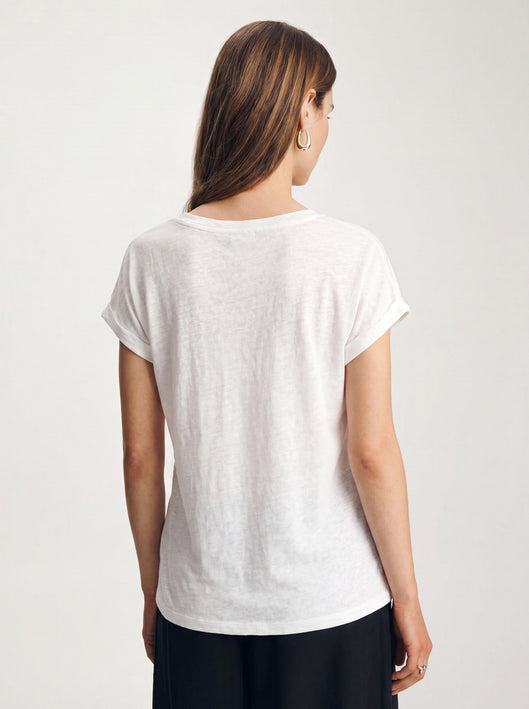 Deep V-Neck Top