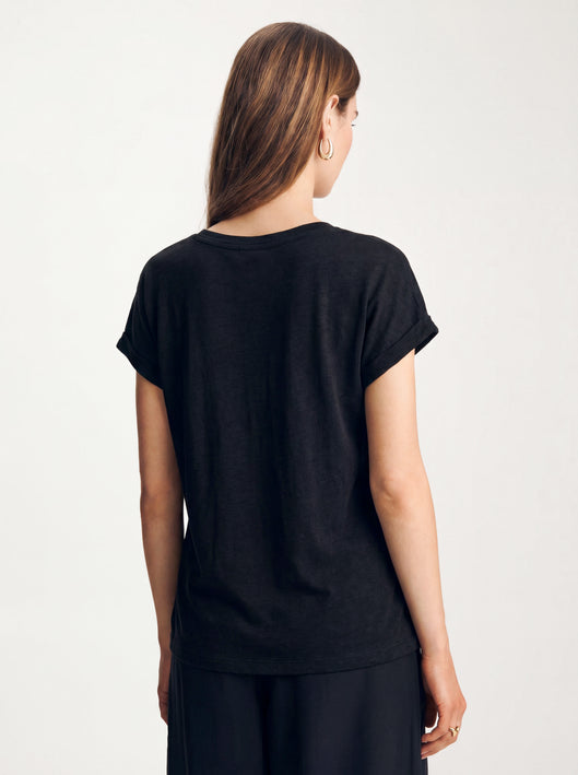 Deep V-Neck Top