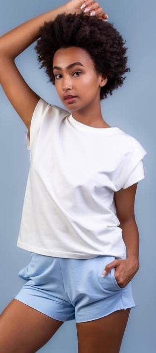 One Size Cap Sleeve T-Shirt