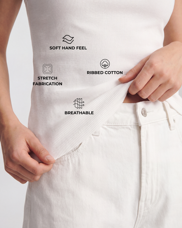 <h3>The New Ribbed Tank Tops </h3>