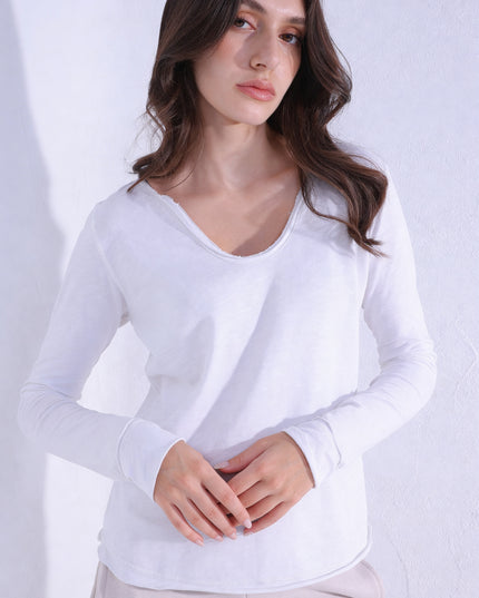 Basic V Long-Sleeves