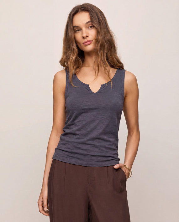 Notch Neck Tank Top