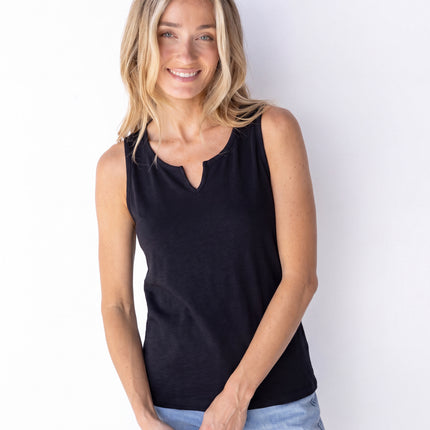 Notch Neck Tank Top