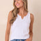 Notch Neck Tank Top