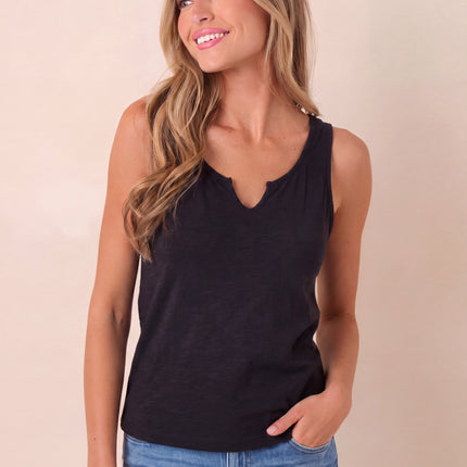 Notch Neck Tank Top