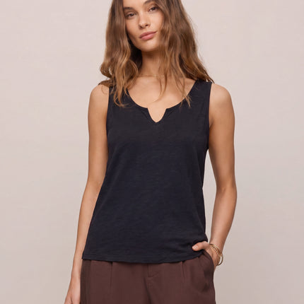 Notch Neck Tank Top