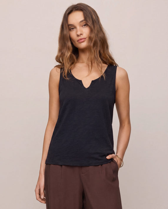 Notch Neck Tank Top