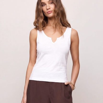 Notch Neck Tank Top