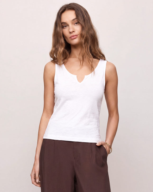 Notch Neck Tank Top