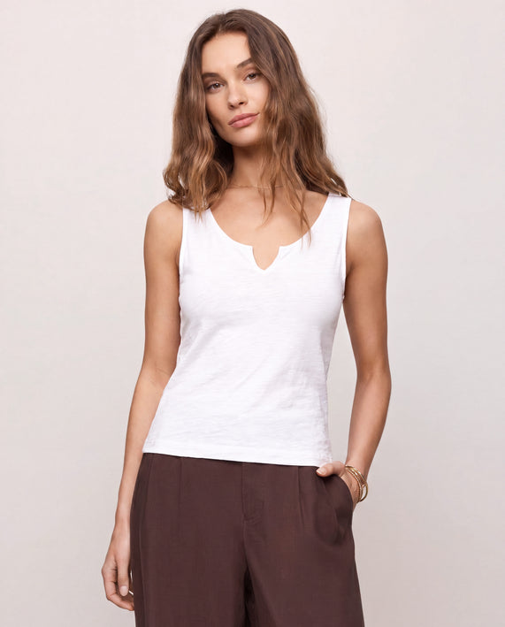 Notch Neck Tank Top