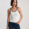Ribbed Scoop Tank Top